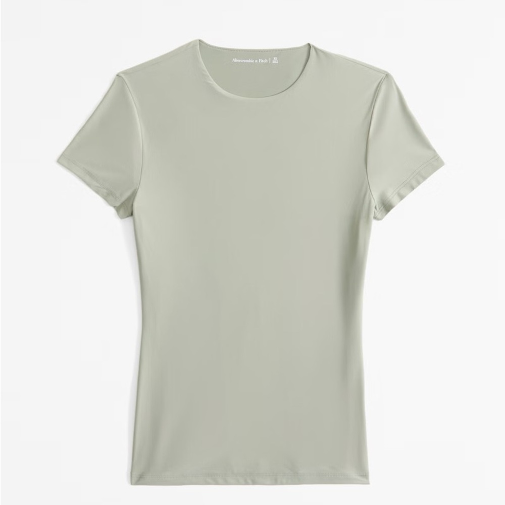 Abercrombie Soft Matte Seamless Green T-Shirt